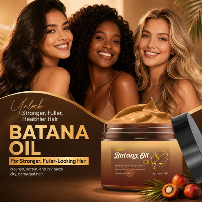 Botana Oil Hair Growth, Batana Oil for Hair Growth Vital, Raw Batana Paste, 100% Pure Natural Botana Hair Mask from Honduras, Nourishes Damaged Hair, Prevents Hair Loss (1pc)