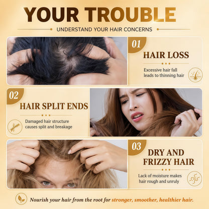 Botana Oil Hair Growth, Batana Oil for Hair Growth Vital, Raw Batana Paste, 100% Pure Natural Botana Hair Mask from Honduras, Nourishes Damaged Hair, Prevents Hair Loss (1pc)